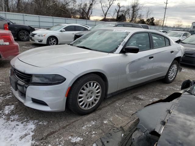 2C3CDXKT8LH235199 - 2020 DODGE CHARGER POLICE SILVER photo 1