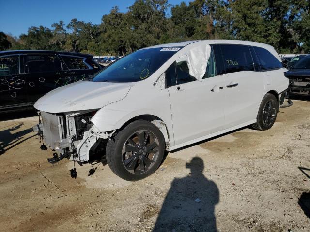 5FNRL6H90NB003235 - 2022 HONDA ODYSSEY ELITE WHITE photo 1