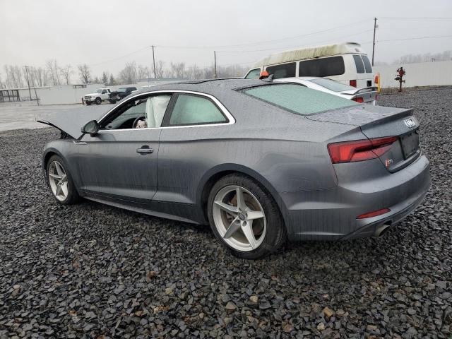 WAUSNAF59JA029427 - 2018 AUDI A5 PREMIUM S LINE GRAY photo 2