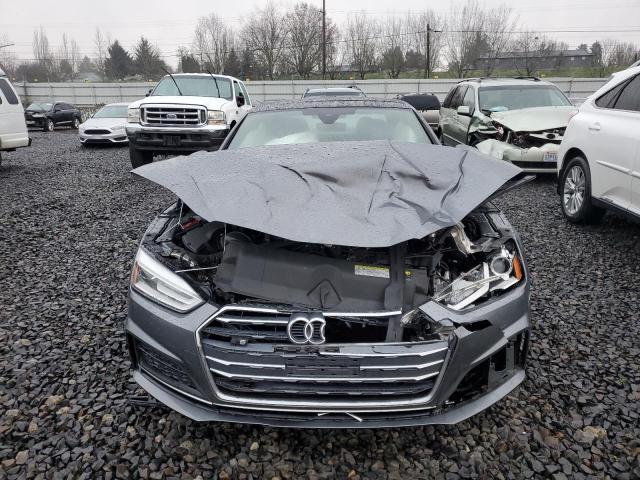 WAUSNAF59JA029427 - 2018 AUDI A5 PREMIUM S LINE GRAY photo 5