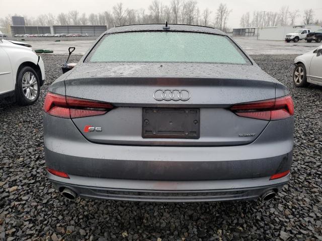 WAUSNAF59JA029427 - 2018 AUDI A5 PREMIUM S LINE GRAY photo 6