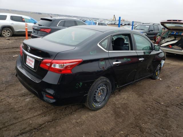 3N1AB7AP5KY219177 - 2019 NISSAN SENTRA S BLACK photo 3