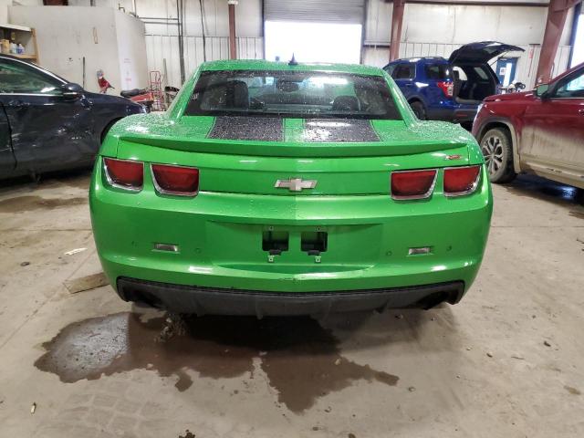 2G1FG1ED5B9134334 - 2011 CHEVROLET CAMARO LT GREEN photo 6