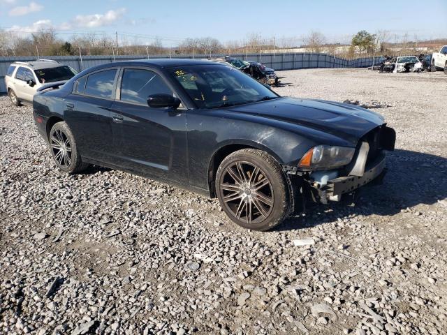 2C3CDXBG1DH502722 - 2013 DODGE CHARGER SE BLACK photo 4