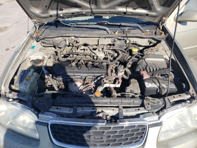 3N1CB51DX1L423312 - 2001 NISSAN SENTRA XE GOLD photo 11