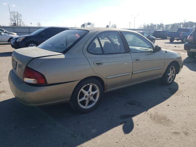 3N1CB51DX1L423312 - 2001 NISSAN SENTRA XE GOLD photo 3