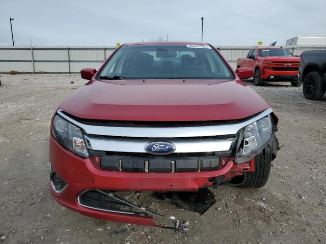 3FAHP0JG6CR315826 - 2012 FORD FUSION SEL RED photo 5