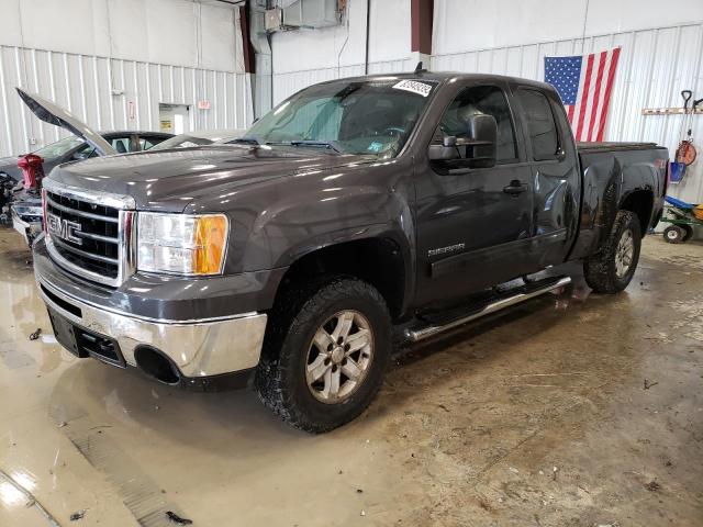 1GTSKVE32AZ144357 - 2010 GMC SIERRA K1500 SLE GRAY photo 1