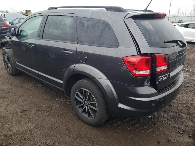 3C4PDDAG3JT220128 - 2018 DODGE JOURNEY SE GRAY photo 2