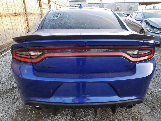 2C3CDXHG8NH170223 - 2022 DODGE CHARGER GT BLUE photo 6