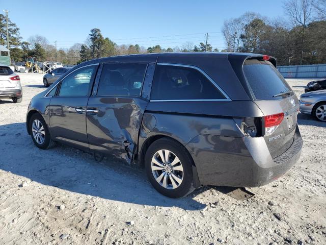 5FNRL5H49EB121329 - 2014 HONDA ODYSSEY EX GRAY photo 2