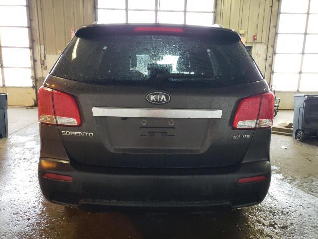 5XYKUDA27BG156697 - 2011 KIA SORENTO EX BROWN photo 6