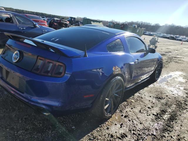 1ZVBP8CF6D5263229 - 2013 FORD MUSTANG GT BLUE photo 3