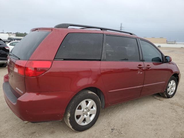 5TDZA22C34S175790 - 2004 TOYOTA SIENNA XLE RED photo 3