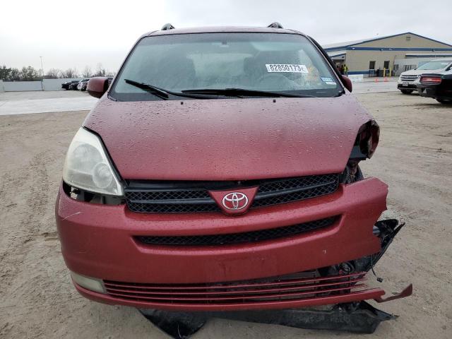 5TDZA22C34S175790 - 2004 TOYOTA SIENNA XLE RED photo 5