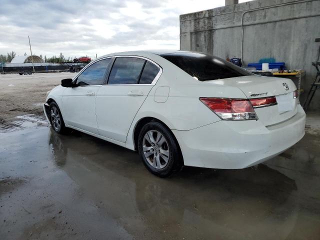 1HGCP2F62CA040192 - 2012 HONDA ACCORD SE WHITE photo 2