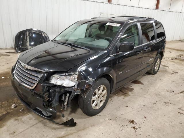 2A8HR54P28R711545 - 2008 CHRYSLER TOWN & COU TOURING შავი ფოტო 1