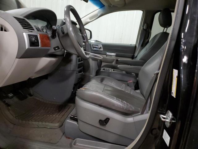 2A8HR54P28R711545 - 2008 CHRYSLER TOWN & COU TOURING შავი ფოტო 7