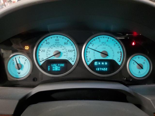 2A8HR54P28R711545 - 2008 CHRYSLER TOWN & COU TOURING შავი ფოტო 9