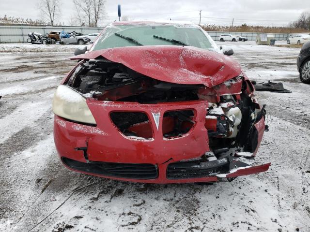 1G2ZF55B964192604 - 2006 PONTIAC G6 SE RED photo 5