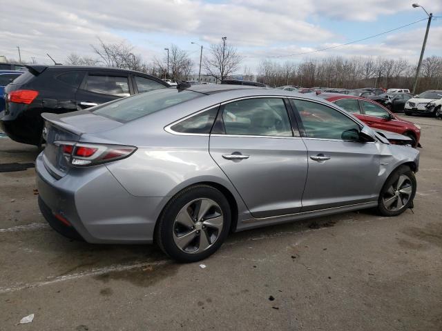 KMHE34L18HA044600 - 2017 HYUNDAI SONATA HYBRID GRAY photo 3