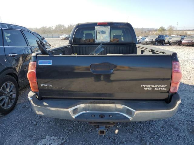 5TETU62N26Z208306 - 2006 TOYOTA TACOMA PRERUNNER ACCESS CAB BLACK photo 6