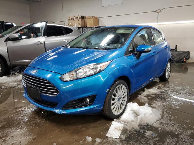 3FADP4FJ1EM103698 - 2014 FORD FIESTA TITANIUM TURQUOISE photo 1