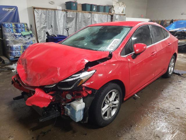 1G1BE5SM1H7163632 - 2017 CHEVROLET CRUZE LT RED photo 1