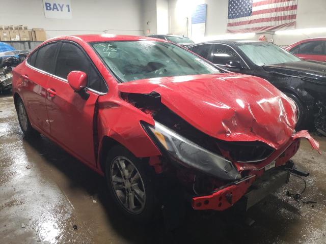 1G1BE5SM1H7163632 - 2017 CHEVROLET CRUZE LT RED photo 4
