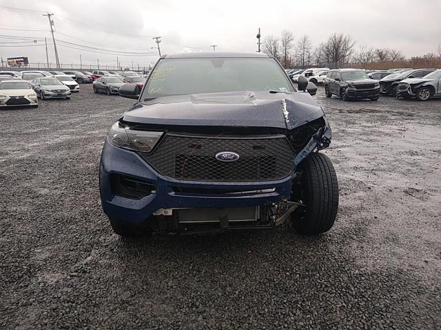 1FM5K8AB5NGB03200 - 2022 FORD EXPLORER POLICE INTERCEPTOR Blau Foto 11
