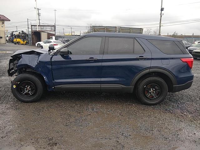 1FM5K8AB5NGB03200 - 2022 FORD EXPLORER POLICE INTERCEPTOR Blau Foto 14