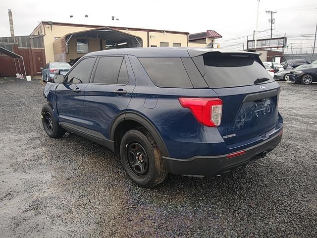 1FM5K8AB5NGB03200 - 2022 FORD EXPLORER POLICE INTERCEPTOR BLUE photo 4