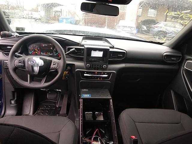 1FM5K8AB5NGB03200 - 2022 FORD EXPLORER POLICE INTERCEPTOR Blau Foto 6