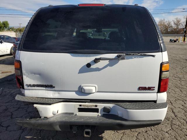 1GKFK66U45J156422 - 2005 GMC YUKON XL DENALI WHITE photo 6