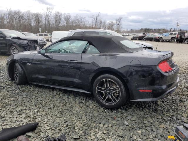 1FATP8FF5P5104845 - 2023 FORD MUSTANG GT BLACK photo 2