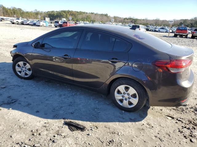 3KPFK4A78JE177590 - 2018 KIA FORTE LX BLACK photo 2