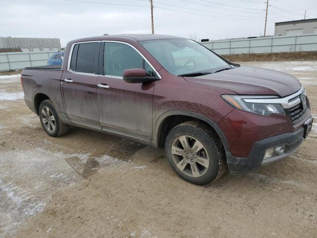 5FPYK3F7XKB007195 - 2019 HONDA RIDGELINE RTL BURGUNDY photo 4