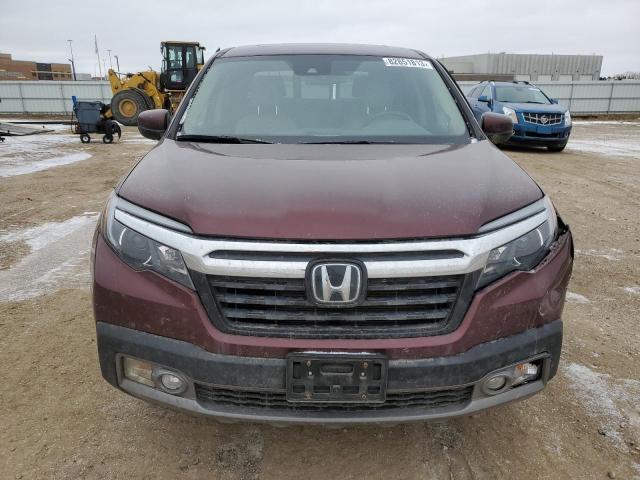 5FPYK3F7XKB007195 - 2019 HONDA RIDGELINE RTL BURGUNDY photo 5