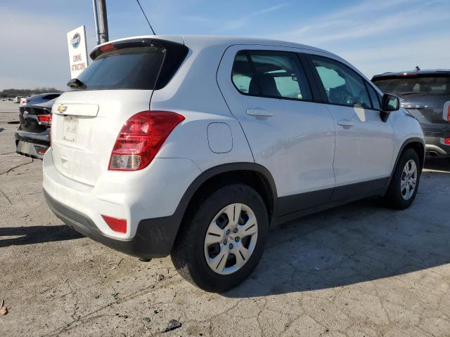 3GNCJKSBXJL374910 - 2018 CHEVROLET TRAX LS WHITE photo 3