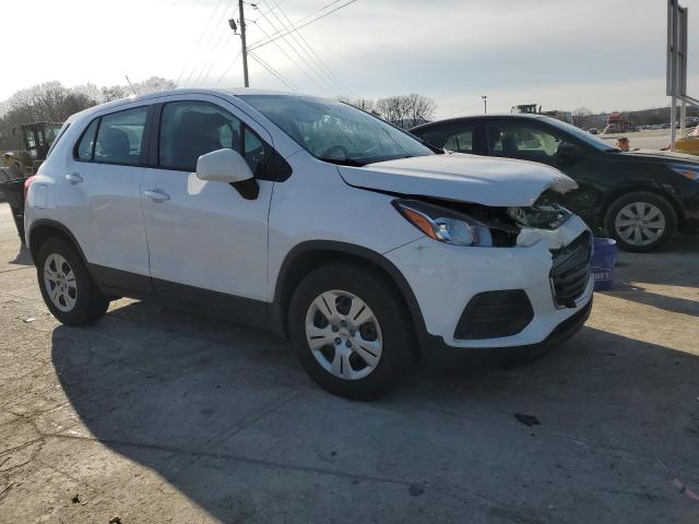 3GNCJKSBXJL374910 - 2018 CHEVROLET TRAX LS WHITE photo 4