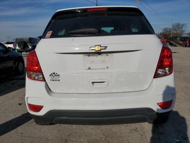 3GNCJKSBXJL374910 - 2018 CHEVROLET TRAX LS WHITE photo 6