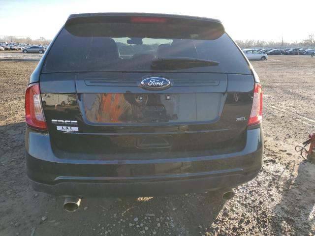 2FMDK3JC8DBE32549 - 2013 FORD EDGE SEL BLACK photo 6