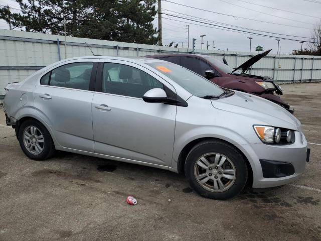 1G1JC5SH8F4176381 - 2015 CHEVROLET SONIC LT SILVER photo 4