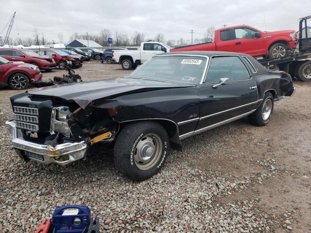 1H57V6K456207 - 1976 CHEVROLET MONTECARLO BLACK photo 1