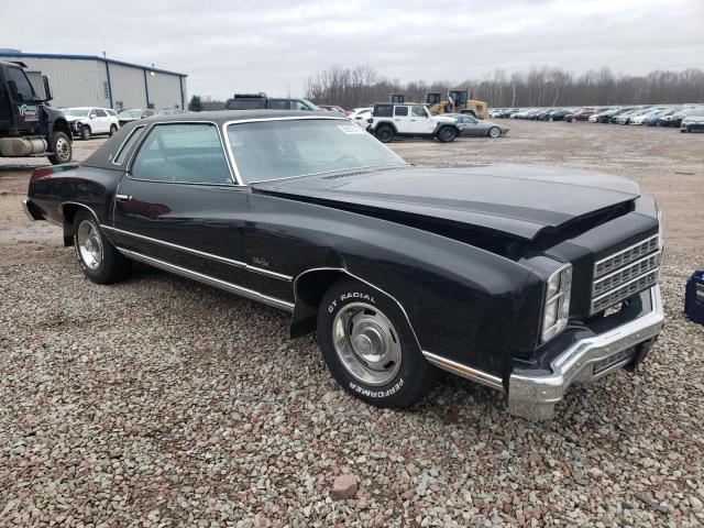 1H57V6K456207 - 1976 CHEVROLET MONTECARLO BLACK photo 4