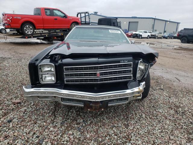 1H57V6K456207 - 1976 CHEVROLET MONTECARLO BLACK photo 5