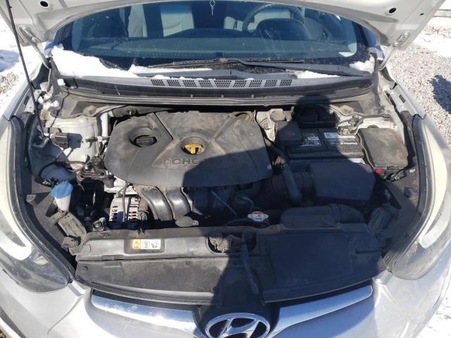 5NPDH4AE6GH733307 - 2016 HYUNDAI ELANTRA SE SILVER photo 11