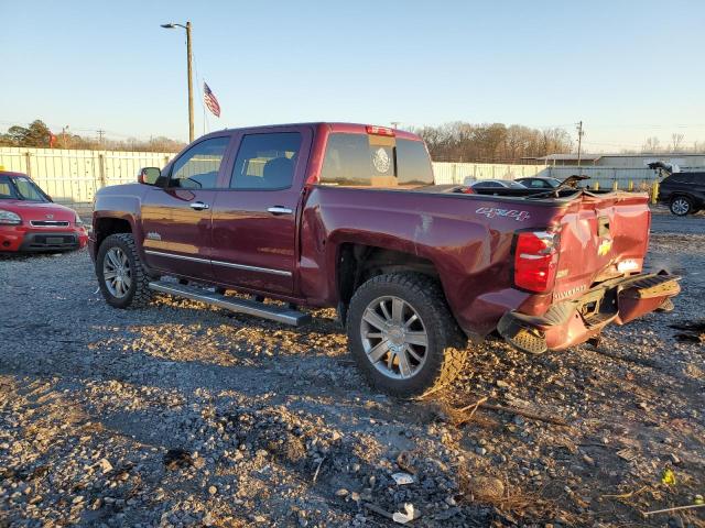 3GCUKTEJ4EG483266 - 2014 CHEVROLET SILVERADO K1500 HIGH COUNTRY MAROON photo 2