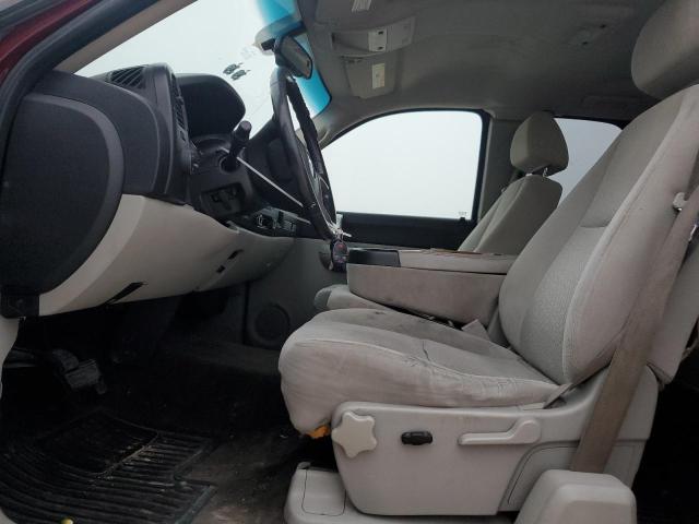 2GCEC19C771604398 - 2007 CHEVROLET SILVERADO C1500 მუქწითელი ფოტო 7