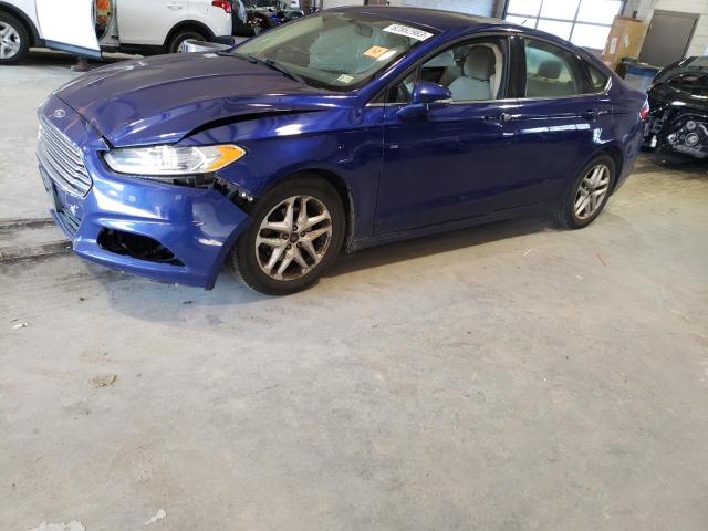 3FA6P0H7XGR255469 - 2016 FORD FUSION SE BLUE photo 1